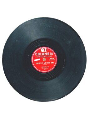 Johnnie Ray Walkin My Baby Back Home 10in Shellac 78 RPM Columbia 39750